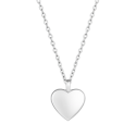 Personalised Dog Memorial Heart Urn Necklace – Engraved Pet Ashes Keepsake with Name & Dates